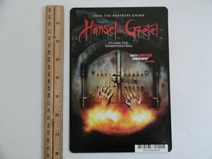 HANSEL & GRETEL - BLOCKBUSTER VIDEO BACKER CARD 5"X8" NO MOVIE - Bild 1 von 3