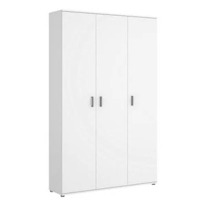 Armadio multiuso Sillano, Mobile multifunzione portascope, 116x35h190 cm - Foto 1 di 4