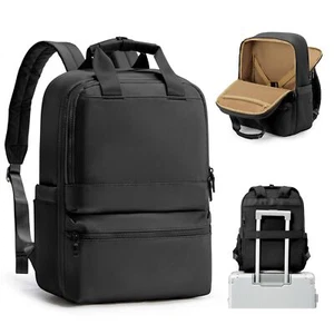 Black Travel Backpack For Women Men Airline Approved Carry On Bags For Airpla... - Picture 1 of 8