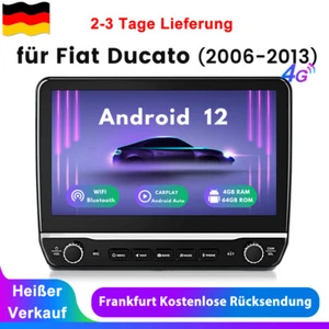Für Fiat Ducato Citroen Jumper Peugeot Boxer 10.1"Android Autoradio Carplay 64G - Bild 1 von 15