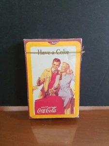 Tarjetas de juego vintage de Coca Cola HAVE A COKE - Puente - Nuevas (selladas) - Imagen 1 de 4