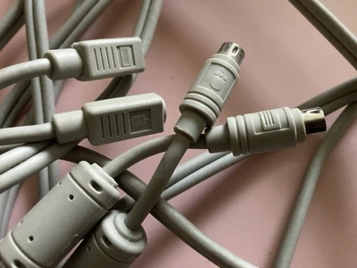 Cable de extensión de teclado y mouse combinado largo gráficos de silicona SGI 018-0592-001 Foto 1 de 4