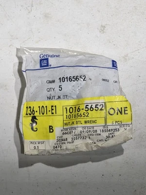 NOS 1984-96 Chevy Pontiac Jack Wheel Wrench Handle Stowage Nut GM 10165652 - Image 1 of 4