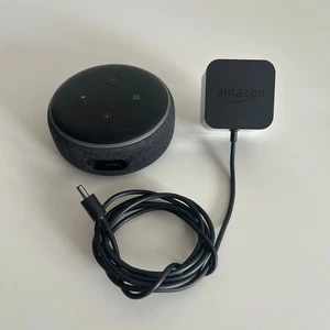 Amazon Echo Dot 3rd Generation Smart Alexa Speaker - Charcoal - Picture 1 of 16