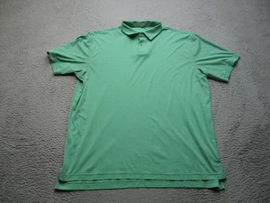 Peter Millar Poloshirt Herren XL grün federleicht Streifen Golf Performance weich - Bild 1 von 9