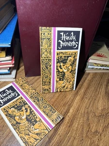 Hindu Proverbs Hardcover Book A Peter Pauper Press Books Compiled By Narendra K. - Picture 1 of 10