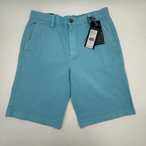 NWT Vineyard Vines Boys Stretch Breaker Shorts Size 14 Bora Blue $42 - Picture 1 of 9