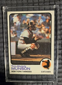1973 Topps - Thurman Munson #142, New York Yankees - Picture 1 of 2