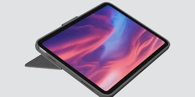 Logitech - Combo Touch Keyboard and Trackpad Case for Apple iPad - Latest Mod... - Image 1 of 4