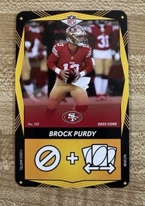 2025 UNO Elite Edition Brock Purdy Yellow Card 150 San Francisco 49ers - Bild 1 von 3