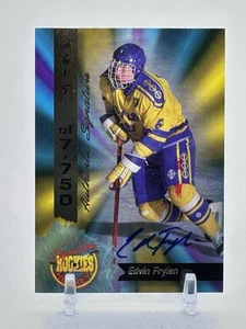 Edvin Frylen 1994 Signature Rookies #17 Sweden Malmo St. Louis Blues Auto /7750 - Picture 1 of 4