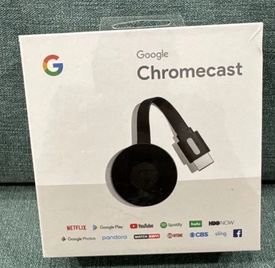 Google Chromecast (2nd Generation) HD Media Streamer - Black (GA3A00093-A14-Z01) - Image 1 of 3