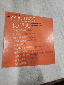 Our Best To You: Today's Great Hits... Today's Great Stars LP Vinyl Record 12" - Picture 1 of 9