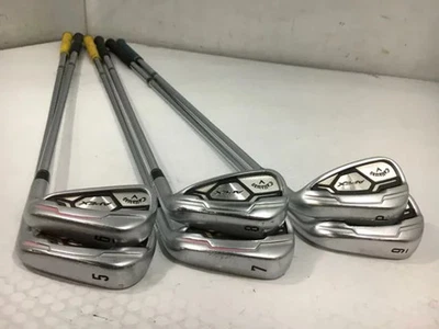 Callaway Apex 2016 Iron Set 5-9,Pw 6pc Flex Stiff N.S.PRO 950GH Steel - Image 1 of 4