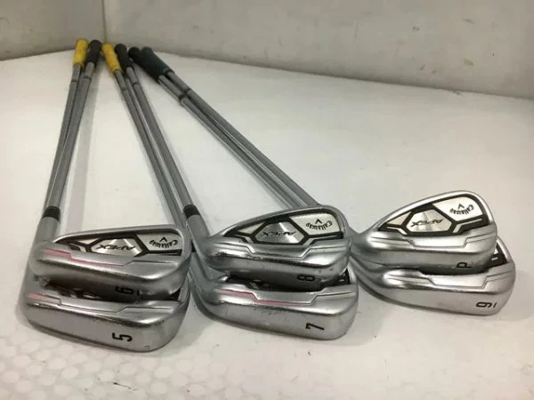 Callaway Apex 2016 Iron Set 5-9,Pw 6pc Flex Stiff N.S.PRO 950GH Steel - Image 1 of 4