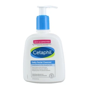 5 Pack Cetaphil Daily Sensitive Facial Cleanser, 8 fl oz - Picture 1 of 2