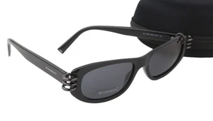 GIVENCHY GV 7176/S Women Sunglasses OS Black Cat-Eye Frame Tinted Logo RRP€255 - Picture 1 of 8