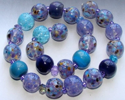 Cuentas de vidrio hechas a mano Sistersbeads - madera silvestre Foto 1 de 2