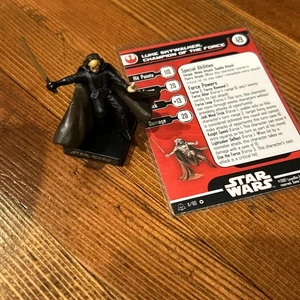 Luke Skywalker Champion 11/60 Star Wars RPG Game Miniatures Mini Figure & Card - Picture 1 of 7