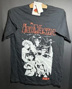 Men's T-Shirt InuYasha Size Medium Anime Figure Manga Vintage Top Kagome NEW - Picture 1 of 1