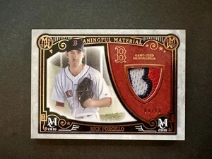 2016 Topps Museum Rick Porcello GU Patch /10 Boston Red Soxs #MMRP-RP - Picture 1 of 2