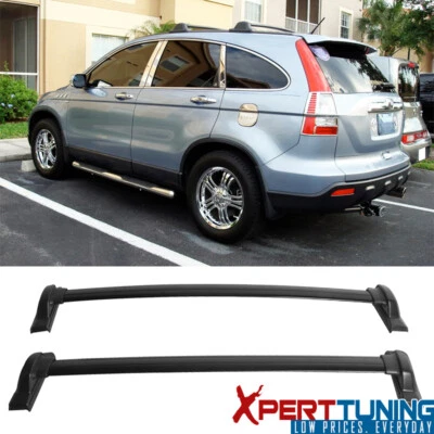 Fits Honda CRV CR-V 2007-2011 OE Style Black Top Roof Rack Cross Bar Foto 1 de 4