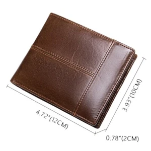 Cartera corta antirrobo RFID para hombre con ranura para múltiples tarjetas - Bild 1 von 10
