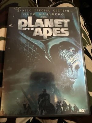 Planet of the Apes (2-Disc DVD, 2001, Widescreen, Special Ed) Mark Wahlberg - Image 1 of 4