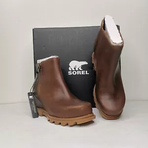 Sorel Joan of Arctic Wedge III Boot Women's size 8 Brown Waterproof - Picture 1 of 9