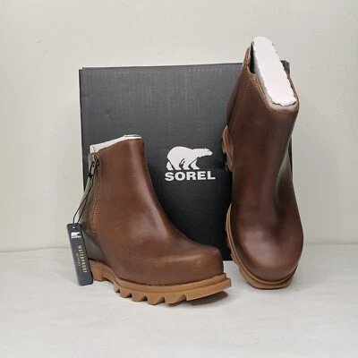 Sorel Joan of Arctic Wedge III Boot Women's size 8 Brown Waterproof - Image 1 of 4