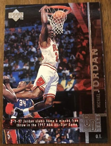 MICHAEL JORDAN “Last Dance” 1997-98 Upper Deck Chicago Bulls Team Cards Champion - Imagen 1 de 12