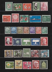 Bund 1957 komplett Jahrgang  rundgestempelt und einwandfrei zum Tiefstpreis !! - Picture 1 of 1