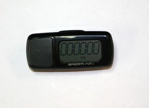 Sportline Calorie Counting Podomètre 4204 W / Movetrac, Large Écran Noir - Picture 1 of 6