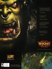 WarCraft 3 Reign Of Chaos Original 2003 Ad Authentic Blizzard Video Game Promo