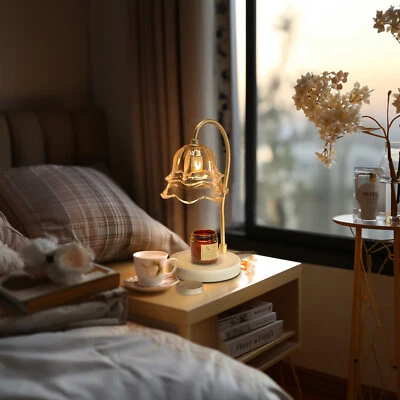 Lámpara Calentador de Velas 2 Bombillas con Temporizador Compatible con Tarros de Velas Grandes y Pequeños Foto 1 de 4