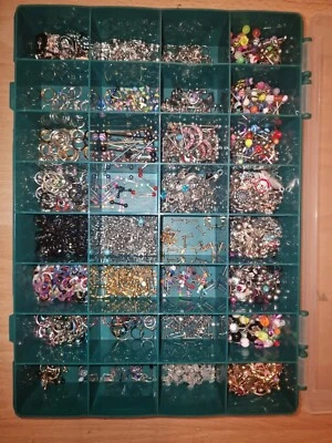 Piercing Körperschmuck Set Mix Paket 150 Stück Septum Tragus Nostril Bauchnabel - Bild 1 von 2