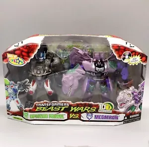 Transformers Beast Wars Optimus Primal vs Megatron 10th Anniv Reissue New Sealed - Picture 1 of 12