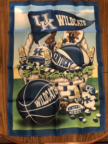 University Of Kentucky Wildcats Basketball Easter / Spring Banner 40” X 28” Cover