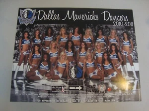 Dallas Mavericks Dancers 2010 2011 Season Poster - Picture 1 of 4
