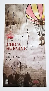 Circa Survive *On Letting Go RARE Promo Poster Juturna Blue Sky Noise Amulet OOP - Picture 1 of 1