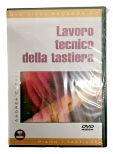 Lavoro tecnico della tastiera Dvd Videocorso Esercizi Tecnica mani Pianoforte - Picture 1 of 5