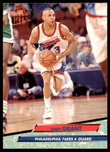1992-93 Fleer Ultra Greg Grant (102) Basketball Cards #331
