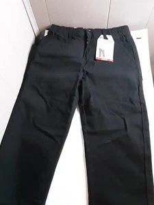 Levi's Kid 10Reg Loose Fit Through Thigh Tapered Leg String Waistband Black NWT - Picture 1 of 4