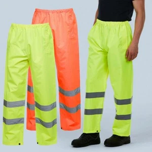 Pantaloni Hi-Viz di Uneek UC807 per guardiano del traffico, assistente parcheggio, costruttore ecc - Foto 1 di 5