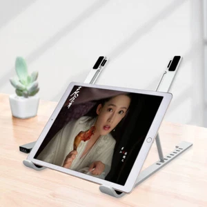 Foldable  Aluminum Laptop Stand For Desk Portable Laptop Riser Laptop Holder - Picture 1 of 12