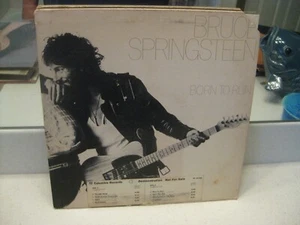 Bruce Springsteen Born to Run PROMO w/ White Label and Timing Slip LP - Picture 1 of 5