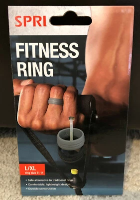 Paquete de 2 anillos de fitness SPRI talla L/XL (anillo talla 9-11) NUEVO Foto 1 de 2