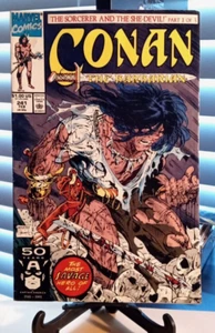 Cómic Conan El Bárbaro #241 Marvel Comics 1991 - ¡El héroe más salvaje! - Imagen 1 de 10