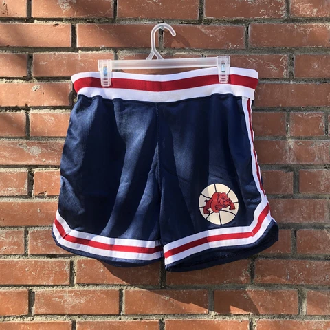 Rare Vintage 90s Delong BUlldog Basketball Jersey Shorts Mens Cover