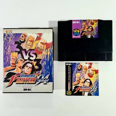 ©SNK 1994 Neo Geo AES Cartridge THE KING OF FIGHTER 94 jap. Arcade 2D Beat'em Up - Bild 1 von 4